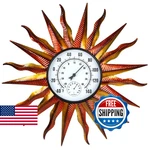 Hobyluby Indoor Outdoor Thermometer, Large Wall Hygrometer No Need. Fixed Price $73.62.