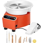 9.8" Electric Pottery Wheel 350W Ceramic Machine Lcd Touch Foot Pedal 25CM. Fixed Price $89.27.