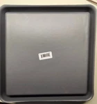 2PCS Tusco Products TRSQ12SL Square Saucer, 12-INCH, Slate. Fixed Price $30.00.