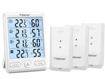 Indoor Outdoor Thermometer Wireless, 5-INCH Display Digital Hygrometer Thermo.... Fixed Price $42.89.