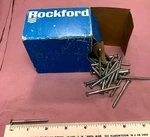 Box Of 40 Rockford 5124-205B #8 Phillips Steel Flat Wood Screws. Fixed Price $14.10.