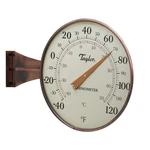 Taylor Heritage Collection Dial Indoor Outdoor Thermometer Wireless Thermomet.... Fixed Price $48.36.
