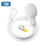 Portable Simple Shower Head With Hose & Clamp For Travel Outdoor Camping Garden. Fixed Price $9.48.