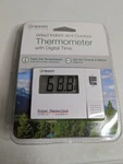 Oregon Scientific Wired Old School In/out Thermometer & Digital Clock NAW881EXT. Fixed Price $29.95.