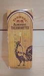 Farmers Almanac Thermometer Tin & Soap - Box With Rooster Vintage Avon. Fixed Price $15.00.