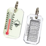 Sun Company Lumazip Glow Dark Zipper Pull Thermometer Keychain Windchill Chart. Fixed Price $15.16.