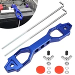 Universal Aluminum Car Battery Hold Tie Down Bracket Mount Kit W/ J-hooks Bolts. Fixed Price $16.14.
