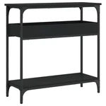 Console Table With Shelf Hallway Stand Side Sofa Engineered Wood Vidaxl. Fixed Price $75.99.