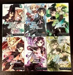 Sword Art Online Light Novels Vol #1-6 (paperback). Fixed Price $25.99.