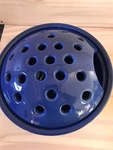Hampton Direct Inc. Navy Blue Flower Pot With Frog The Top. Fixed Price $41.60.