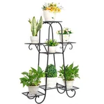 7 Tier Extra Large Indoor Metal Plant Stand Shelf Anti Rust Garden Flower Rack. Fixed Price $42.55.