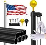 25 Ft Heavy Duty Aluminum Kit, 14 Gauge Extra Thick Outdoor W. Fixed Price $95.65.