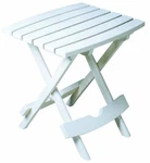 Adams Manufacturing 8500-48-4702 Quik-fold Side Table, WHITE/2 Pack. Fixed Price $66.61.