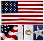 3'X5' American Fmaa Certified Flags Made In Usa Embroidered Stars Sewn. Fixed Price $17.76.