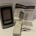 Acurite Digital Weather Thermometer 00754W5 Wireless Outdoor Sensor 00592TXR Set. Fixed Price $19.99.