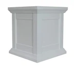 Tusco Products Modern Colonial Garden Planter, 16-INCH, White. Fixed Price $125.71.