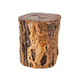 Natural Tree Trunk Stump Stool W/ Live Edge Solid Wood Plant Stand Accent Table. Fixed Price $62.99.