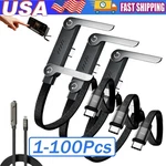 2IN1 Invisible Holder Charger Cable 240W Fast Charging Cord With Phone Stand Lot. Fixed Price $623.02.