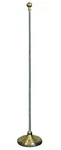 8FT Silver Indoor Flag Pole Kit Ball Topper 8' Telescoping & Base. Fixed Price $62.88.