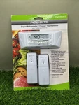 Acu-rite Digital Wireless Refrigerator And Freezer Thermometer With Alarm. Fixed Price $39.97.