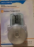 Acu-rite Outdoor Window Thermometer Suction Cup Mount Temperature -4 To 158. Fixed Price $15.95.