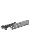 Bell 28001-8 In/out Thermometer/clock, Slimline, Silver. Fixed Price $14.99.