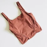 Lululemon Size 8 Nulu And Mesh Back Shelf Bra Yoga Tank Top - Ancient Copper. Fixed Price $34.99.