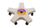Bosmere Plant Caddie Heavy-duty Rolling Stand 14", Light Gray. Fixed Price $44.90.