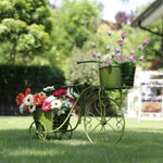 Metal Bicycle Stand Flower Pot Holder Display Rack Garden Yard Planter. Fixed Price $79.99.