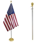 Flagsimp 8 Foot Aluminum Silver Pole With (ball). Fixed Price $44.66.