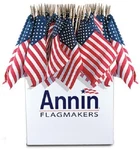 Annin Flagmakers 41294 8" X 12" Usa / American Hand - Quantity 144. Fixed Price $210.01.
