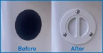 2.5 Inch Boat Gunnel Rod Holder Trim Ring Grommet Replacement White Petg Marine. Fixed Price $12.00.