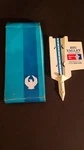 Belleville Pa Big Valley Feed & Grain Master Mix Advertisement Gauge Holder. Fixed Price $17.60.