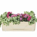 Window/flower Box Holder Brackets--white--set Of 2--COBRACO--MODEL FOE26-W. Fixed Price $25.00.