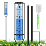 Boart Rain Gauge, 7" Freeze-proof Thickened Transparent Plastic. Fixed Price $15.50.