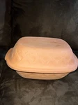 Vintage Litton Simmer Pot Terra Cotta Dutch Oven Germany 847 Ceramic Casserole. Fixed Price $45.79.