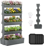Slsy Vertical Wooden Raised Garden Bed 4 Tier 5 Planters Stand. Fixed Price $99.99.