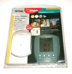 Royal Digital Wireless Indoor/outdoor Thermometer With Remote WS22. Fixed Price $31.20.
