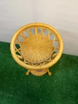 Vintage Three-tier Wicker Basket Planter Natural Finish Accent Organizer. Fixed Price $84.36.