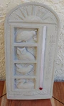 Vintage Carruth Garden Thermometer Birds Design Cement 1995 Works. Fixed Price $25.75.