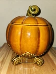 Vintage Ceramic Pumpkin Cookie/planter Jar - Home Interiors. Fixed Price $60.00.