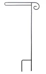 Briarwood Lane Wrought Iron Black Wrap Around Garden Flag Stand Holder. Fixed Price $22.84.
