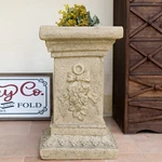 Sand-finish Plant Stand Pedestal 19" Tall Indoor/outdoor Mgo Side Table. Fixed Price $89.87.
