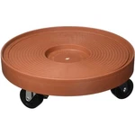 Devault Plastic Heavy Duty Plant Caddy With 4 Wheels, Terra Cotta, 12IN. Fixed Price $28.74.