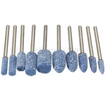 10PCAK Rotary Abrasive Mounted Stone Grinding Wheel Bit 1/8'' Shank For Dremel. Fixed Price $9.21.