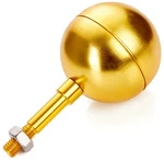 Brubaker Golden Topper Ball - 3 Inch Aluminum. Fixed Price $14.99.