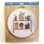 Leisure Arts Embroidery Project Kit Plant Stand 6" Hoop. Fixed Price $7.99.