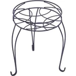 13IN Mainstays Round Matte Black Metal Plant Stand. Fixed Price $13.79.
