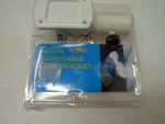 New Nylon Adjustable Flag Bracket Pole Holder Color White 4 Screws High Quality. Fixed Price $12.99.