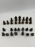 Fantasy Dragon Gothic Resin Chess Set Pieces Medieval Lot. Fixed Price $39.00.
